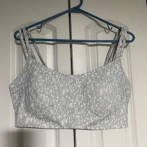 Avia Light Gray Sports Bra